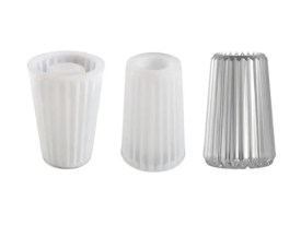 Molde silicona florero grande 